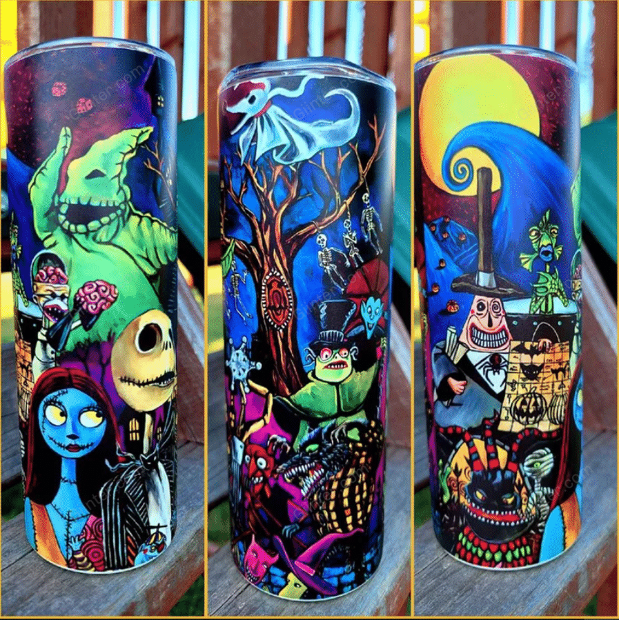 nightmare before christmas tumbler