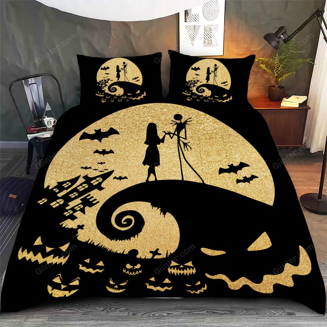 the nightmare before christmas quilt