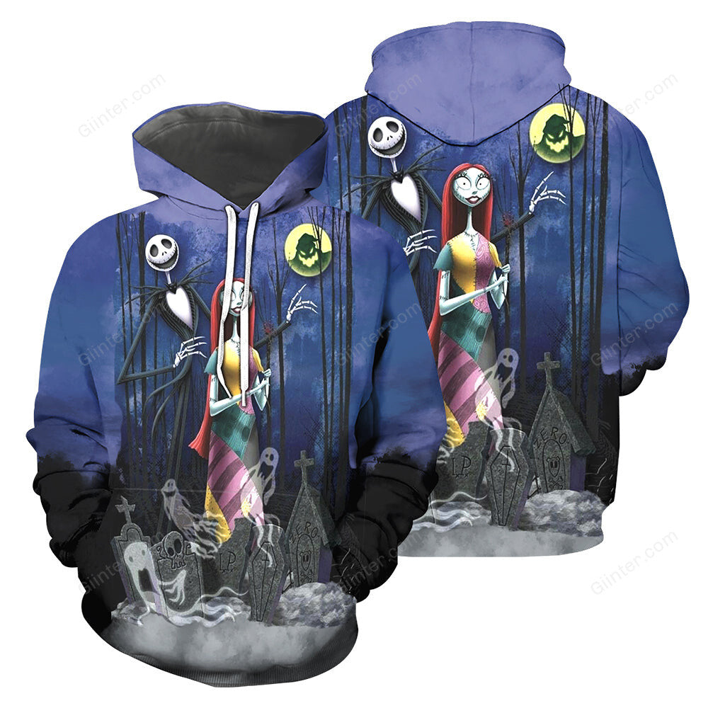 The Nightmare Before Christmas 3D All Over Printed Shirts For Men And Women