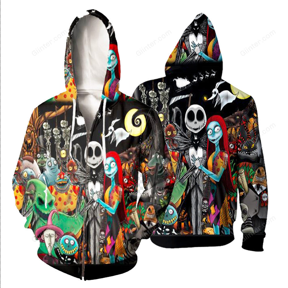 The Nightmare Before Christmas 3D All Over Printed Shirts For Men And Women 515