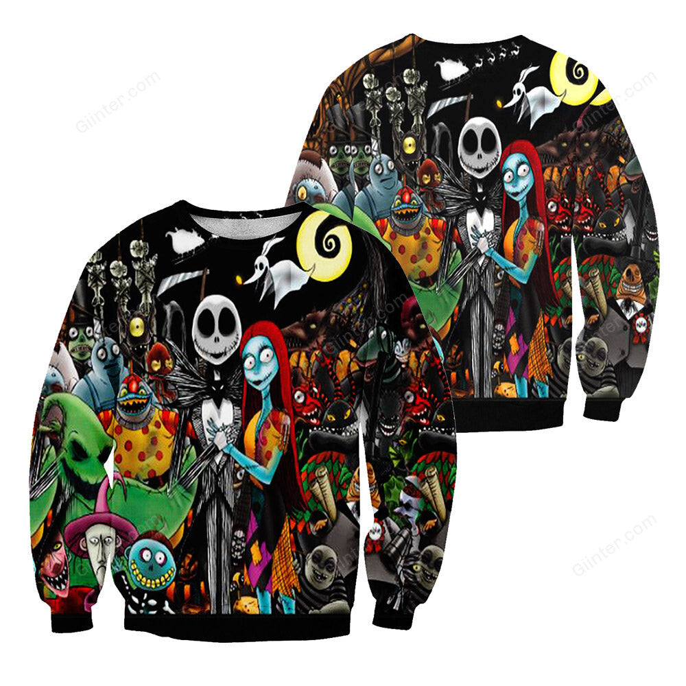 The Nightmare Before Christmas 3D All Over Printed Shirts For Men And Women 515