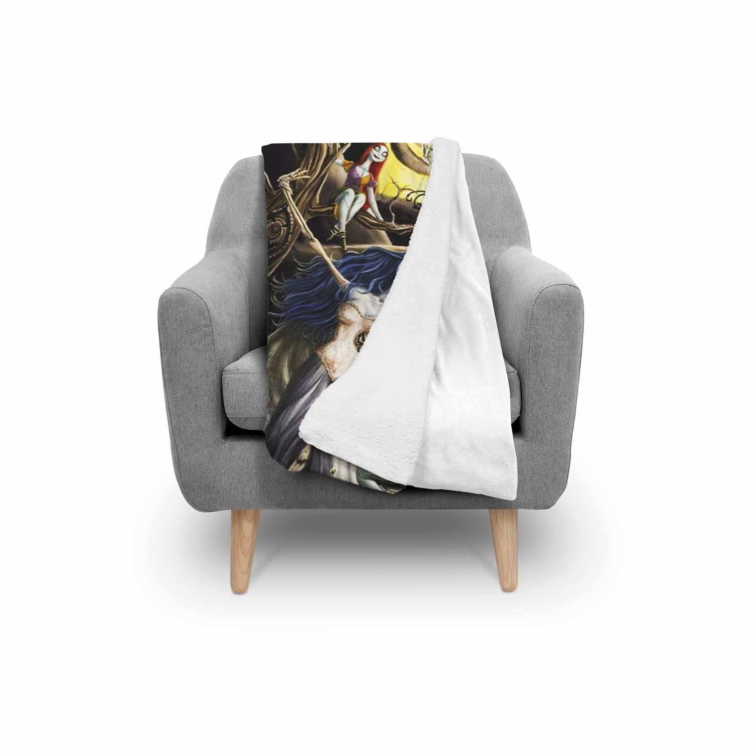 The Nightmare christmas blanket