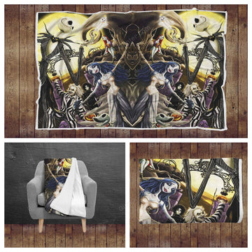 The Nightmare Before Christmas Blanket