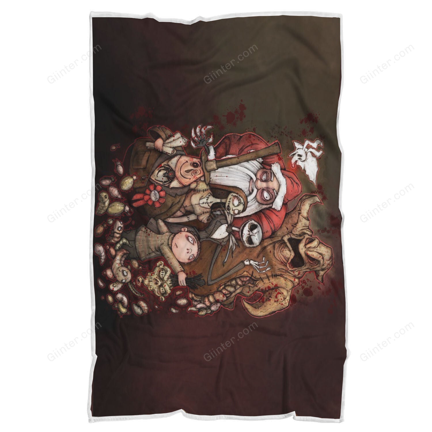 The Nightmare Before Christmas Blanket