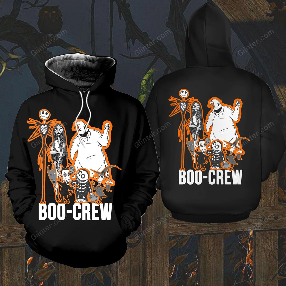 The Nightmare Before Christmas Boo-Crew Combo Hoodie & Legging GINNBC78431