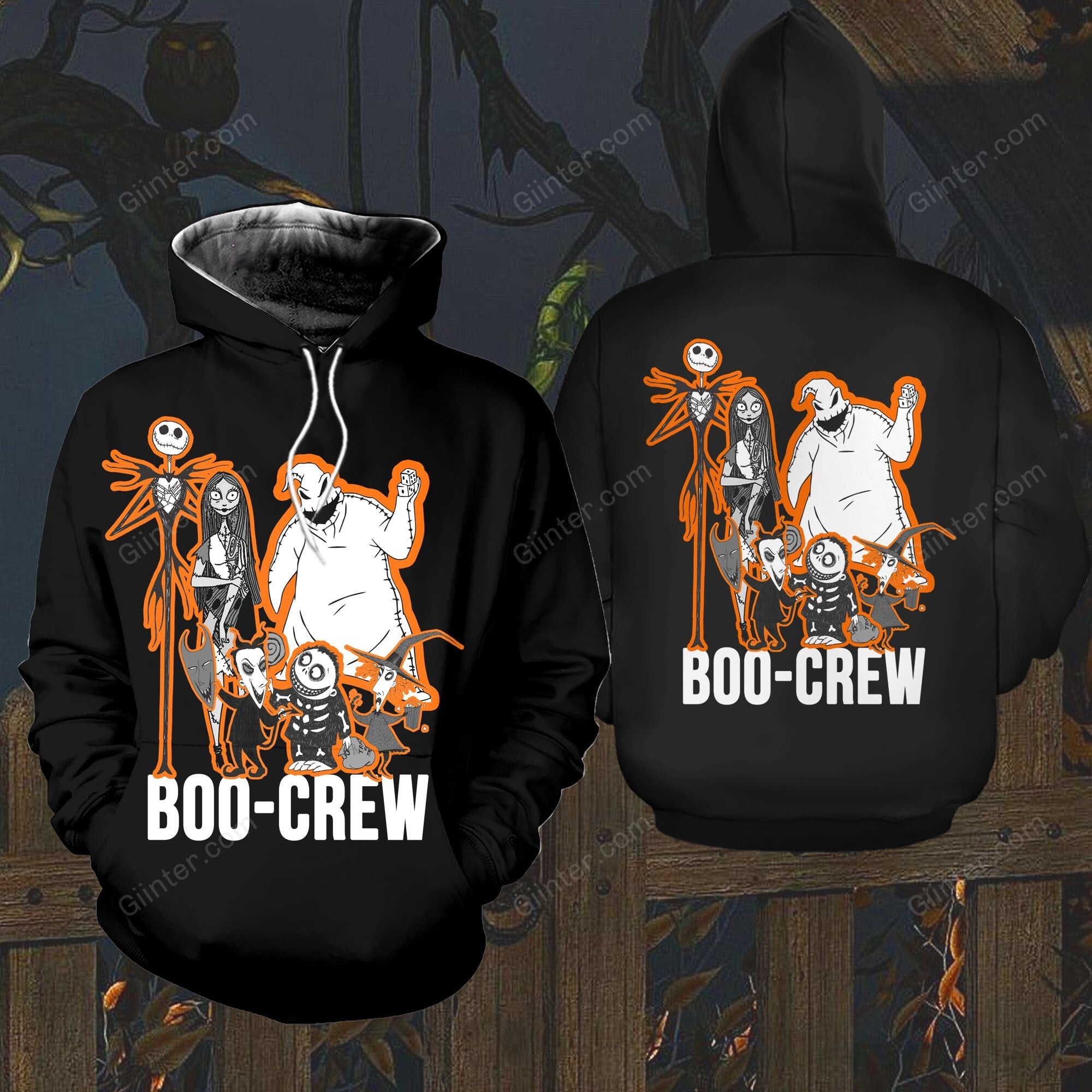 The Nightmare Before Christmas Boo-Crew Combo Hoodie & Legging GINNBC78431