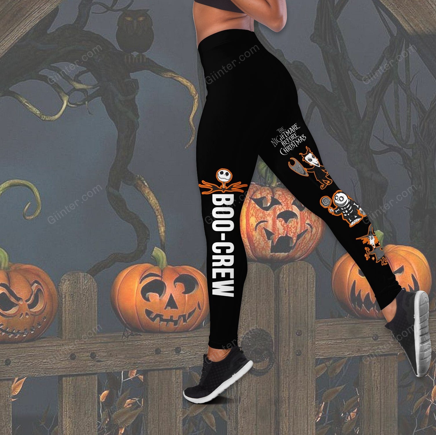 The Nightmare Before Christmas Boo-Crew Combo Hoodie & Legging GINNBC78431