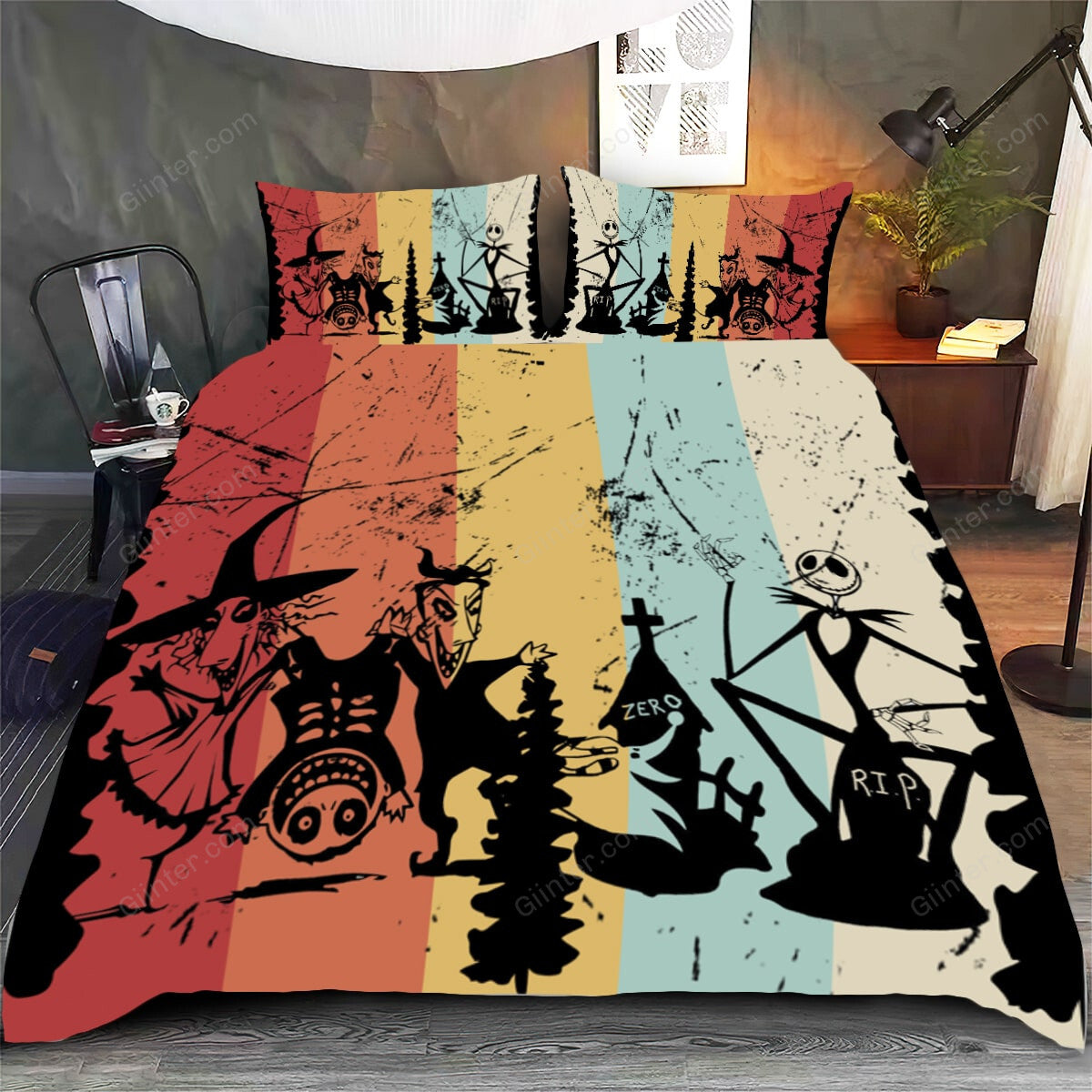the nightmare before christmas bed