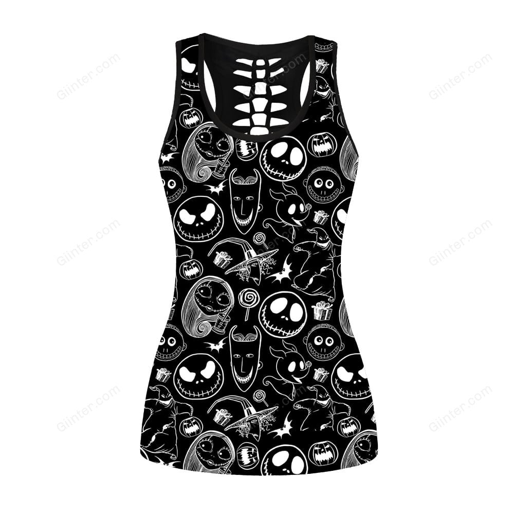 jack skellington tank top legging