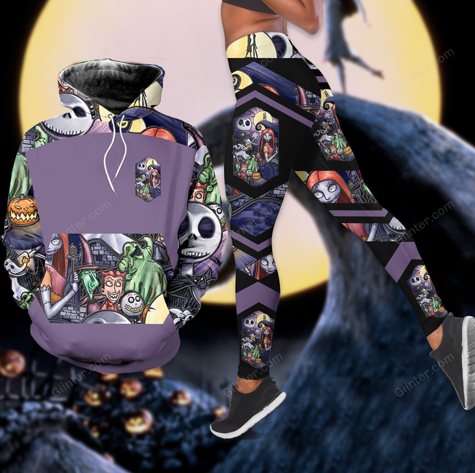 The Nightmare Before Christmas Combo Hoodie & Legging GINNBC84825