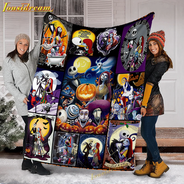 The Nightmare Before Christmas Fleece Blanket GINNBC96017