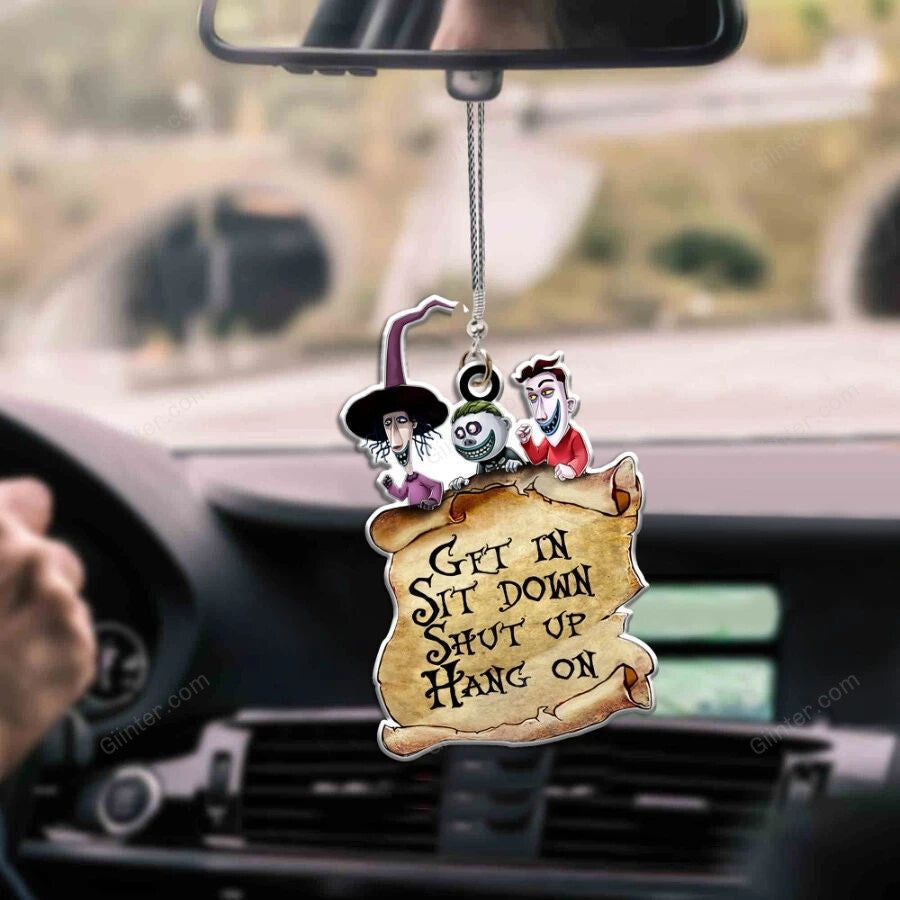 The Nightmare Before Christmas Get In Sit Down Car Hanging Ornament