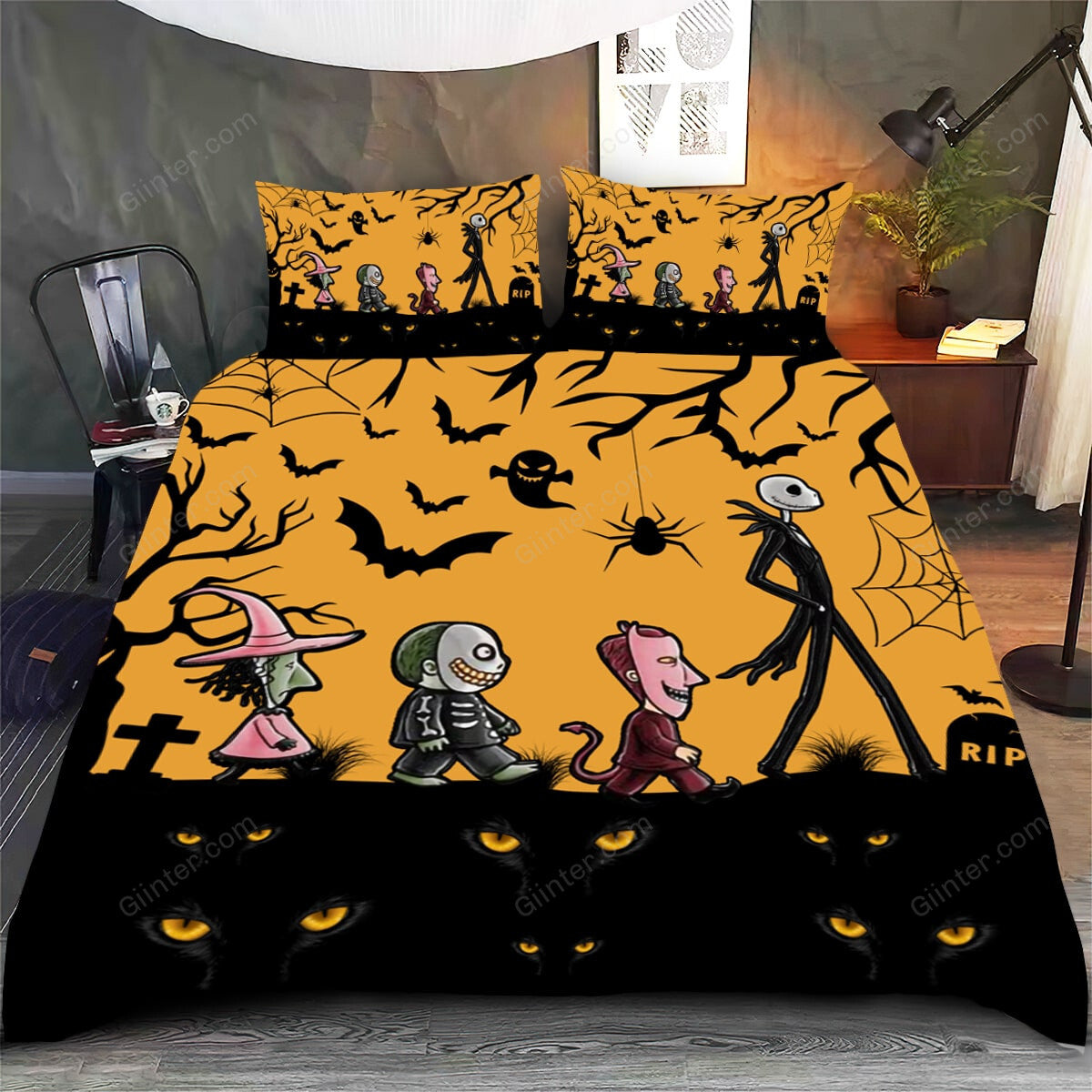the nightmare before christmas bed