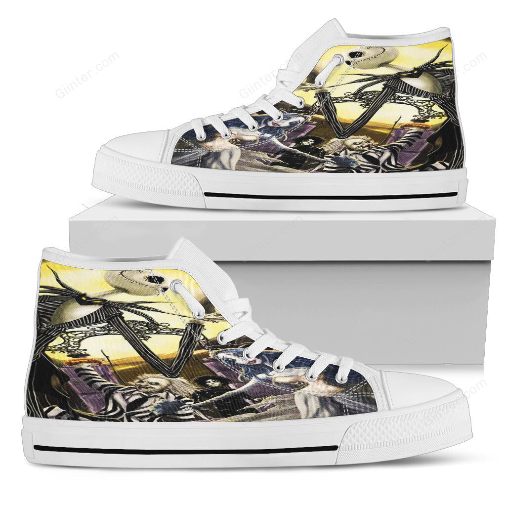 The Nightmare Before Christmas High Top Shoes