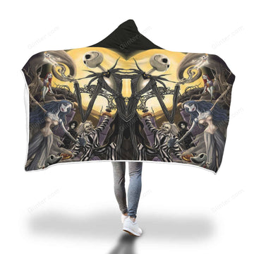 The Nightmare Before Christmas Hooded Blanket