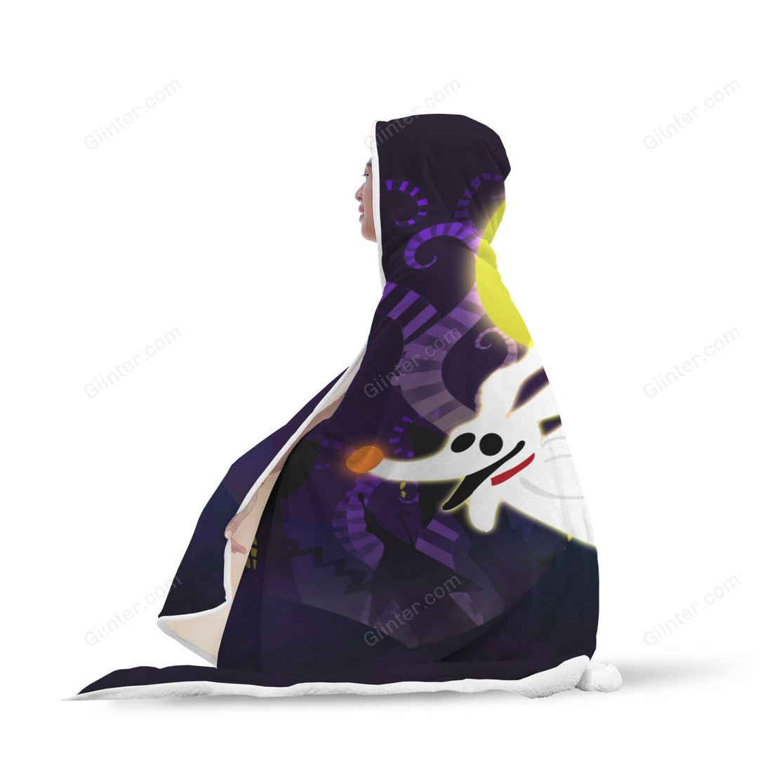 The Nightmare Before Christmas Hooded Blanket - GINHB02