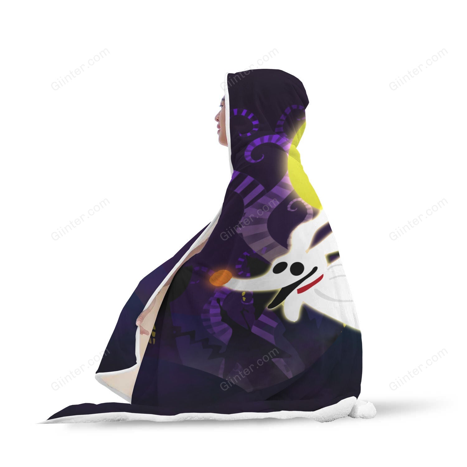 The Nightmare Before Christmas Hooded Blanket - GINHB02