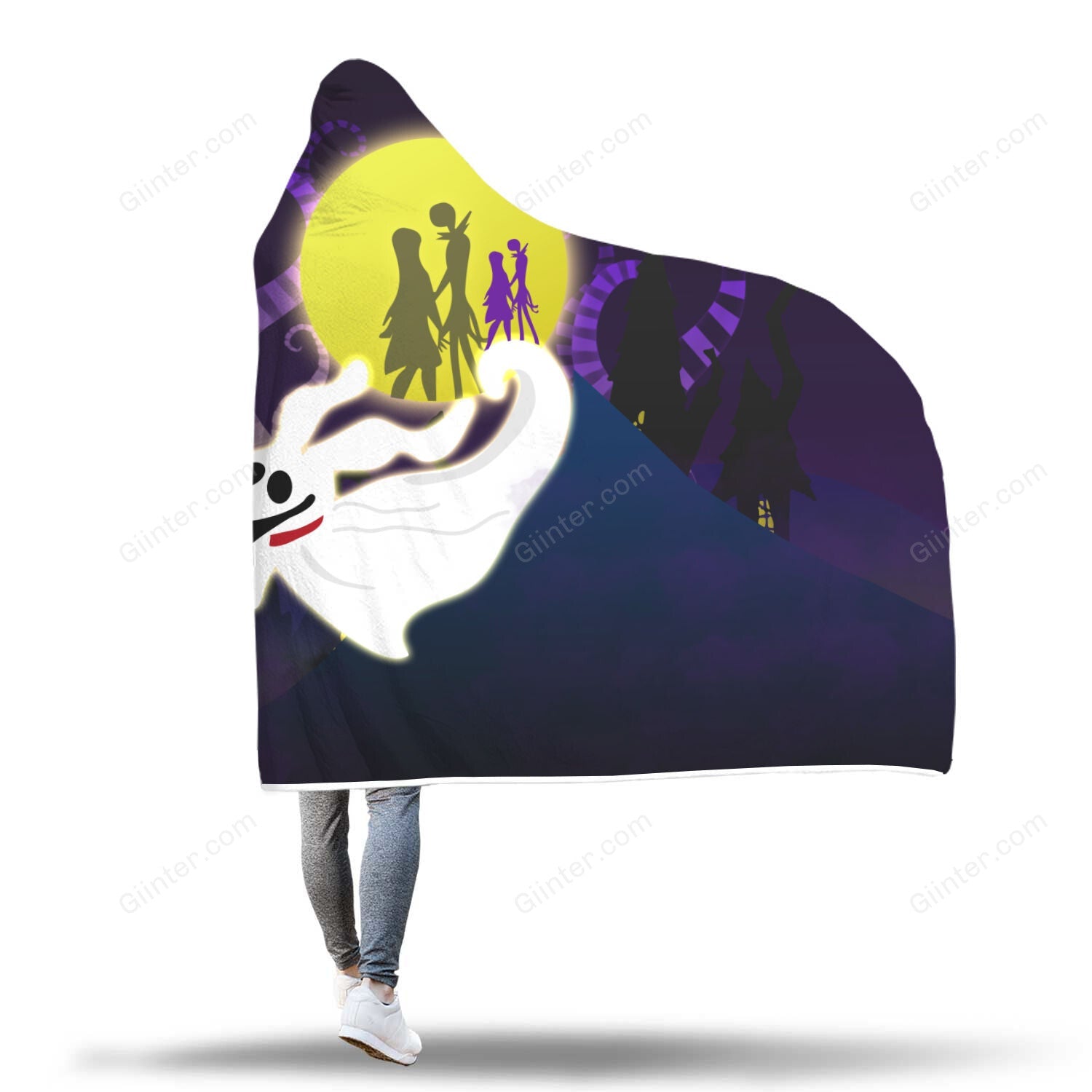 The Nightmare Before Christmas Hooded Blanket - GINHB02