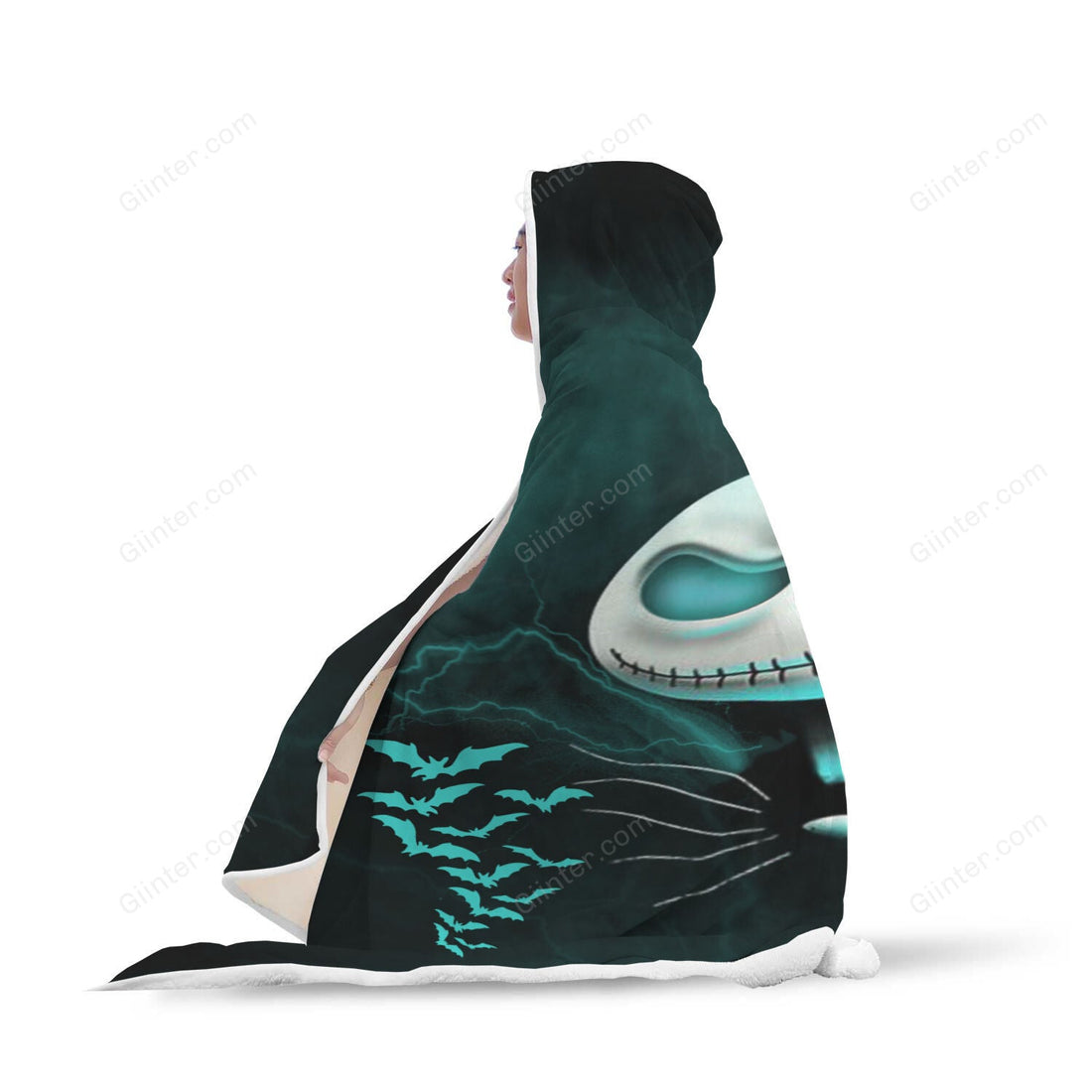 The Nightmare Before Christmas Hooded Blanket 08