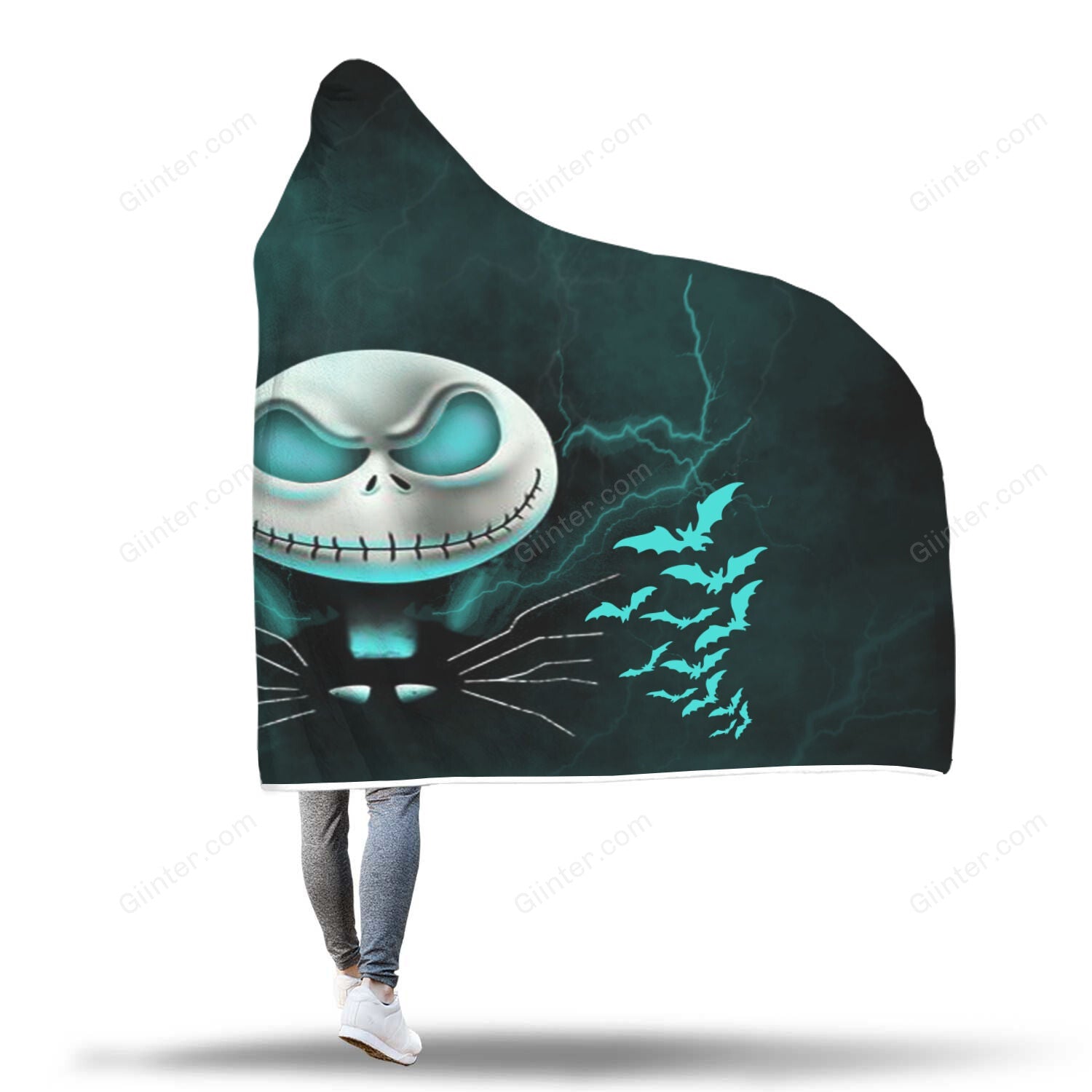 The Nightmare Before Christmas Hooded Blanket 08
