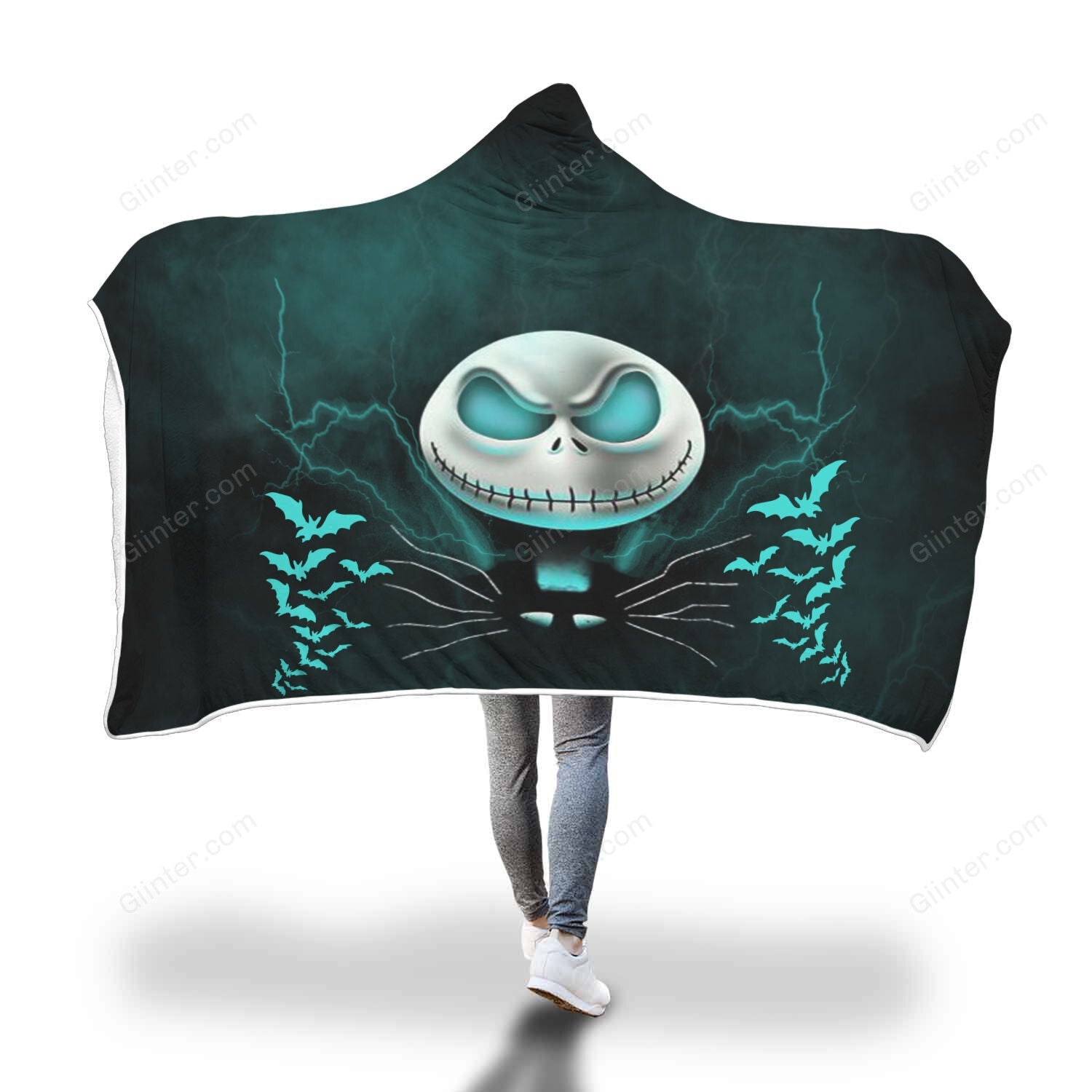 The Nightmare Before Christmas Hooded Blanket 08