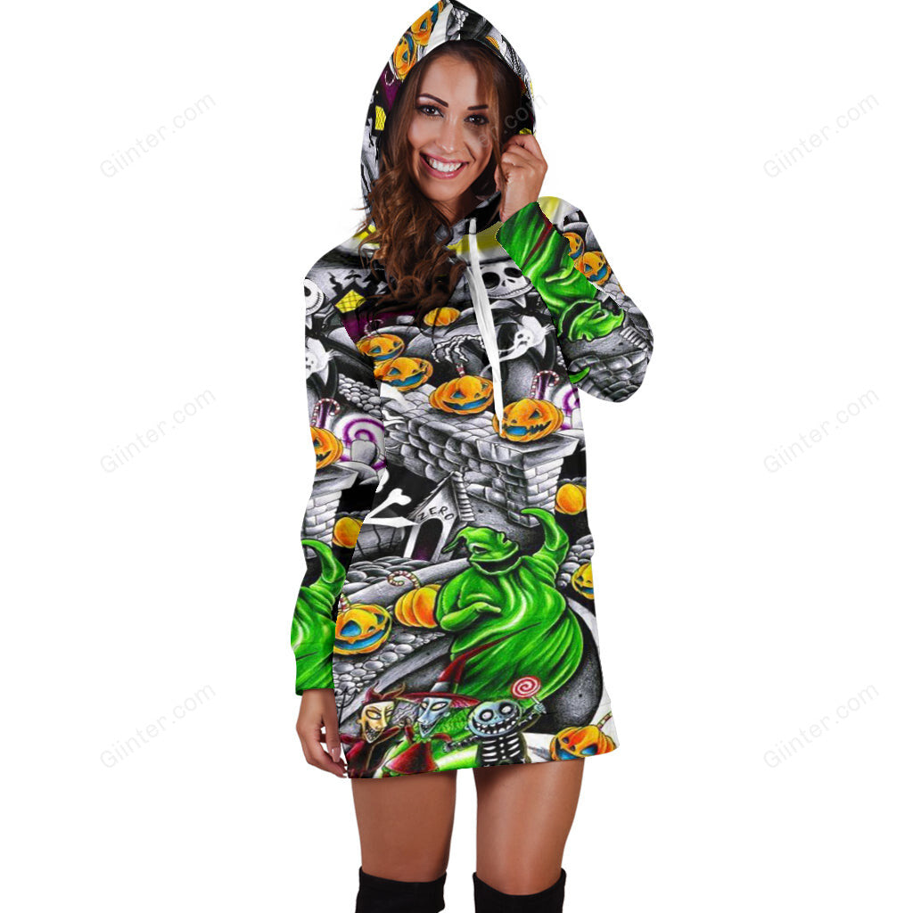 The Nightmare Before Christmas Hoodie Dress