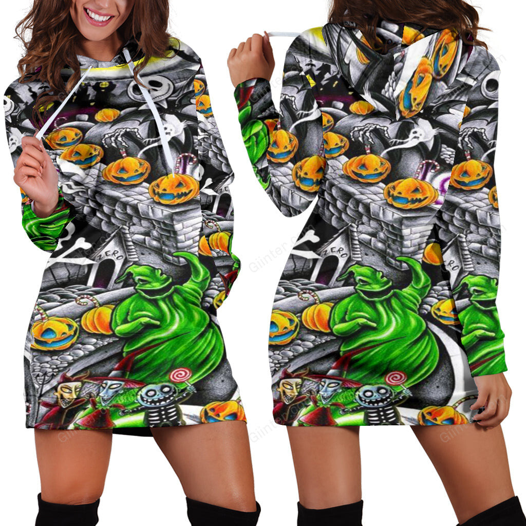 The Nightmare Before Christmas Hoodie Dress