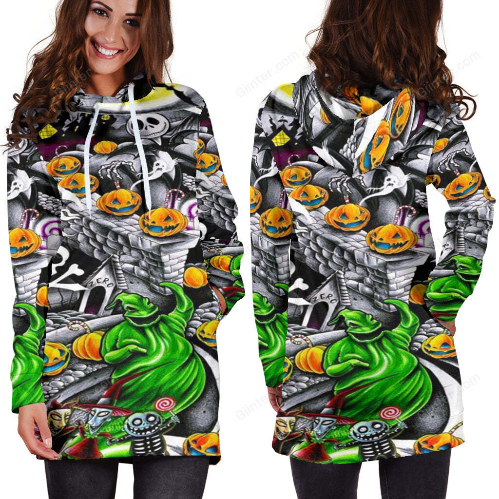 The Nightmare Before Christmas Hoodie Dress