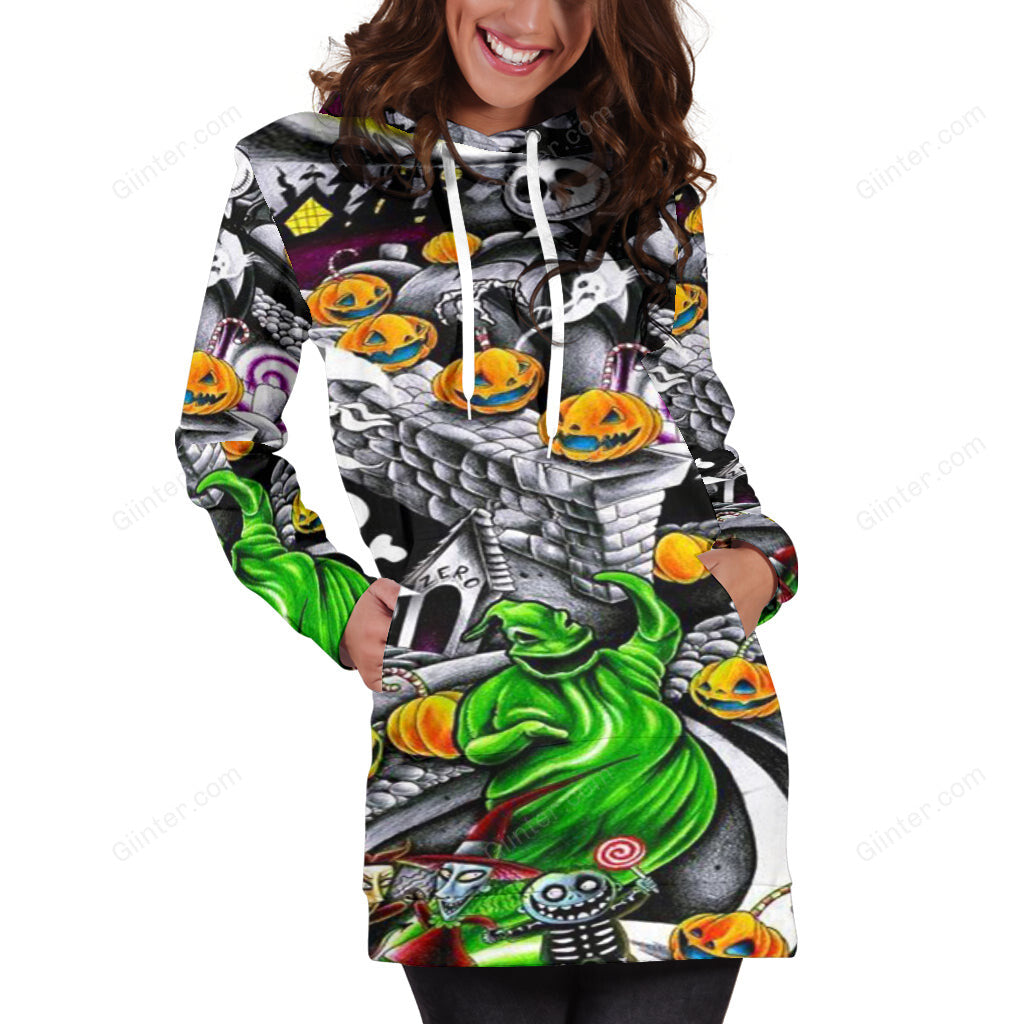 The Nightmare Before Christmas Hoodie Dress