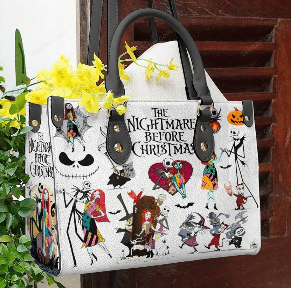 The Nightmare Before Christmas Leather Bag GINNBC87646
