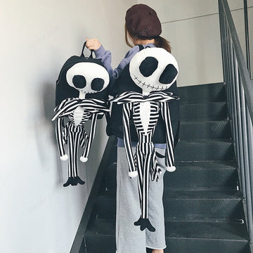 The Nightmare Before Christmas Backpack Jack Skellington Plush Stuffed
