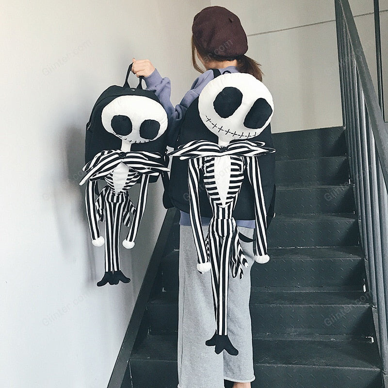 The Nightmare Before Christmas Backpack Jack Skellington Plush Stuffed