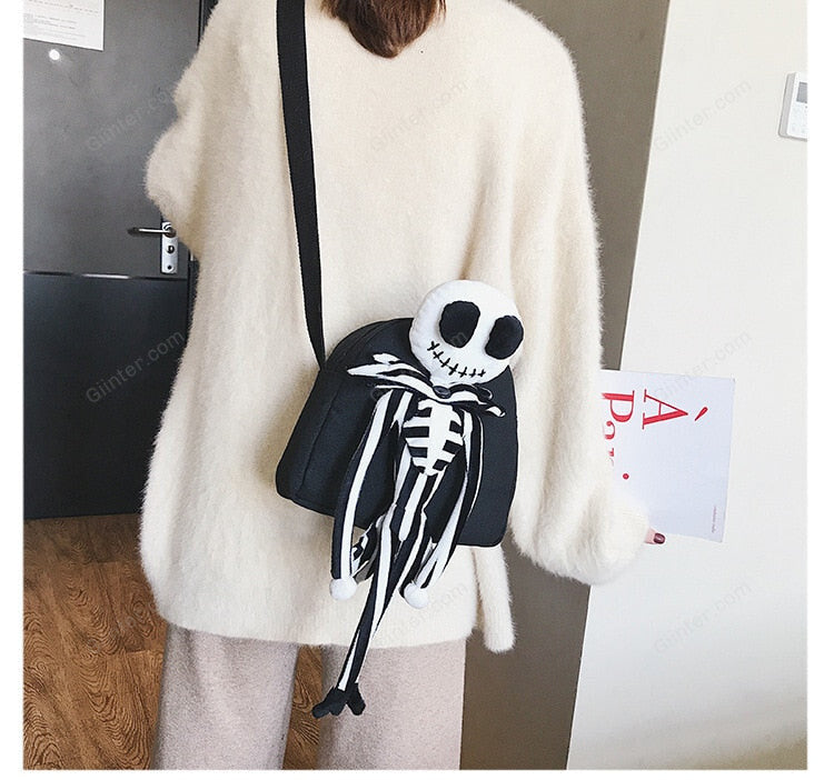 The Nightmare Before Christmas Backpack Jack Skellington Plush Stuffed