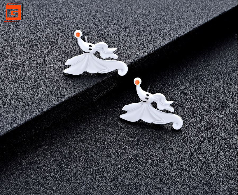 The Nightmare Before Christmas Jack&Shally Necklace and Zero Dog Earring 2018