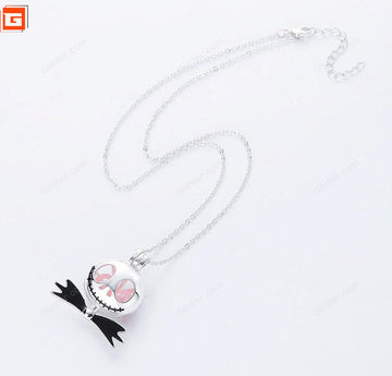 The Nightmare Before Christmas Jack&Shally Necklace and Zero Dog Earring 2018