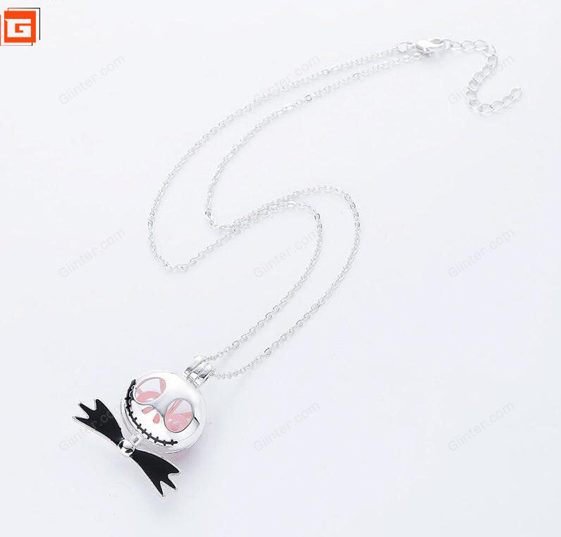 The Nightmare Before Christmas Jack&Shally Necklace and Zero Dog Earring 2018