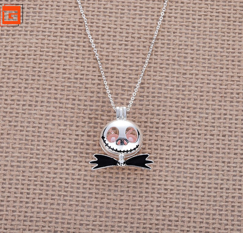 The Nightmare Before Christmas Jack&Shally Necklace and Zero Dog Earring 2018