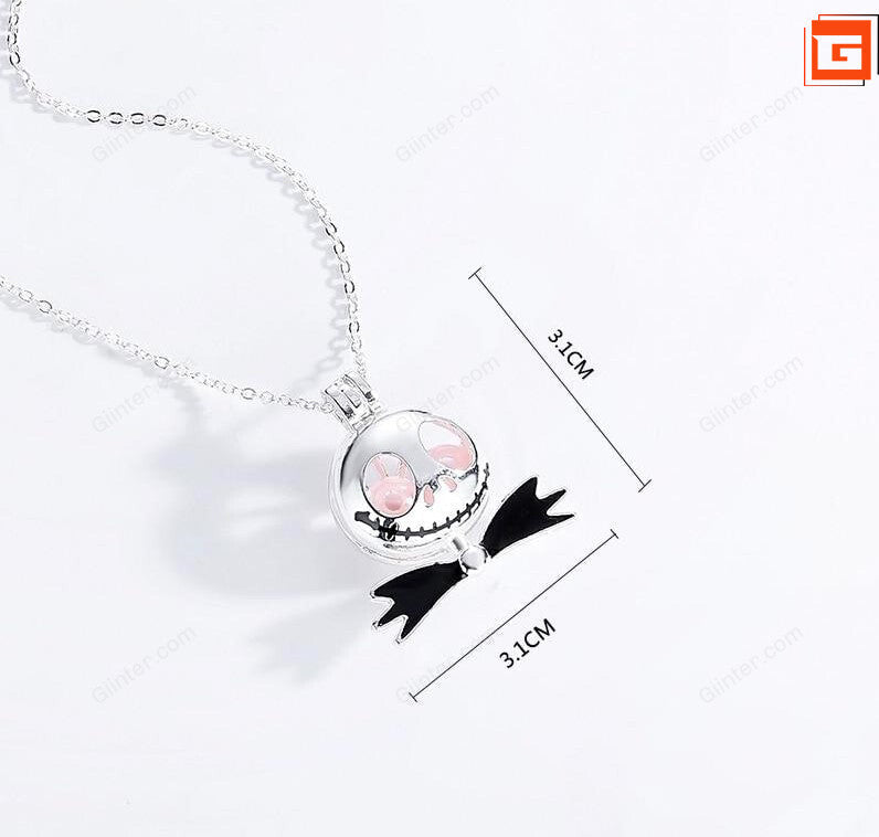 The Nightmare Before Christmas Jack&Shally Necklace and Zero Dog Earring 2018