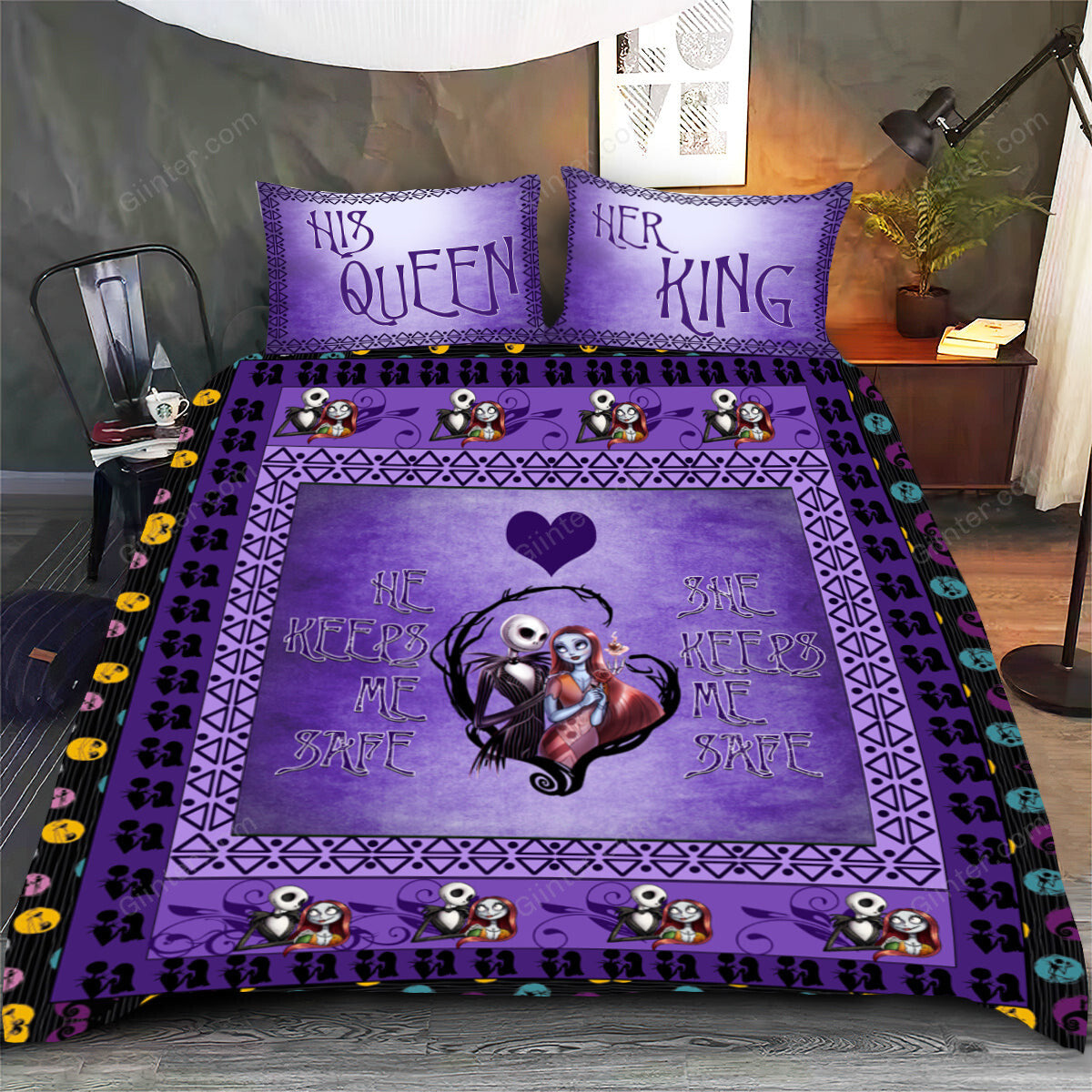 the nightmare before christmas bed
