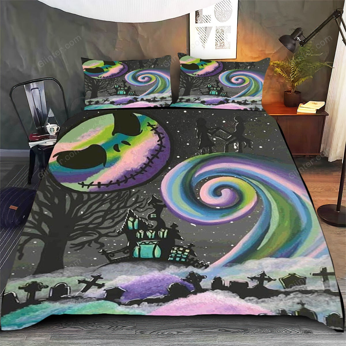 the nightmare before christmas bed