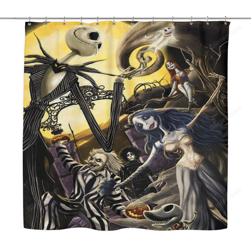 The Nightmare Before Christmas Shower Curtain
