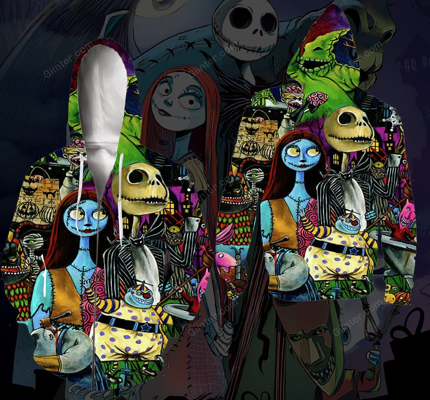The Nightmare Before Christmas Women 3D Shirts GINNBC00538