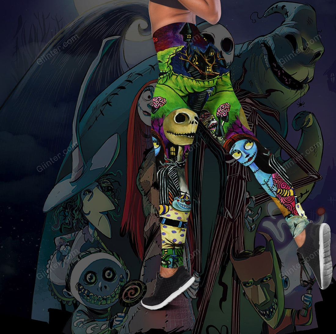 The Nightmare Before Christmas Women 3D Shirts GINNBC00538