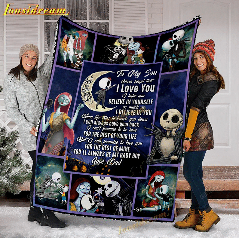 To My Son NBC Fleece Blanket GINNBC96011