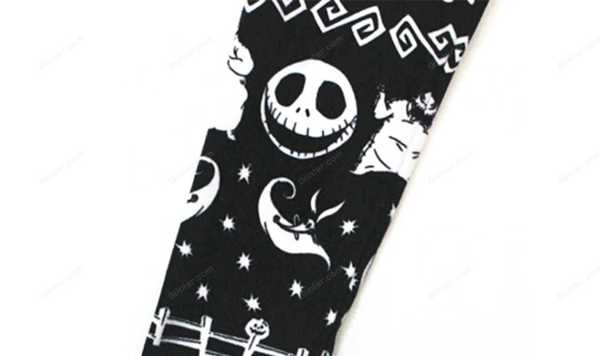 Unisex Adult Nightmare Before Christmas Jack Skellington Cosplay Costumes Pyjama