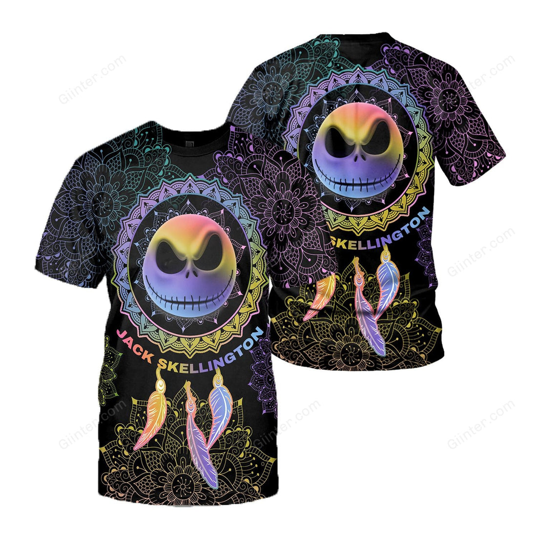 Unisex Jack Skellington 3D Hoodie 563