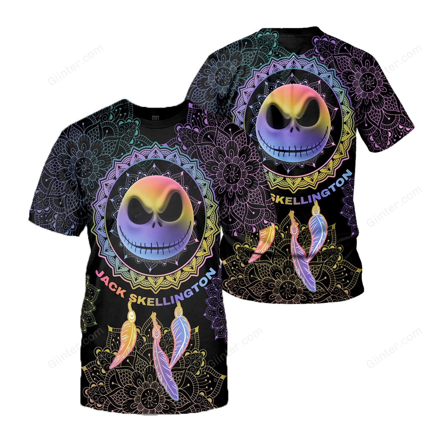Unisex Jack Skellington 3D Hoodie 563