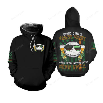 Unisex Jack Skellington 3D Hoodie 564