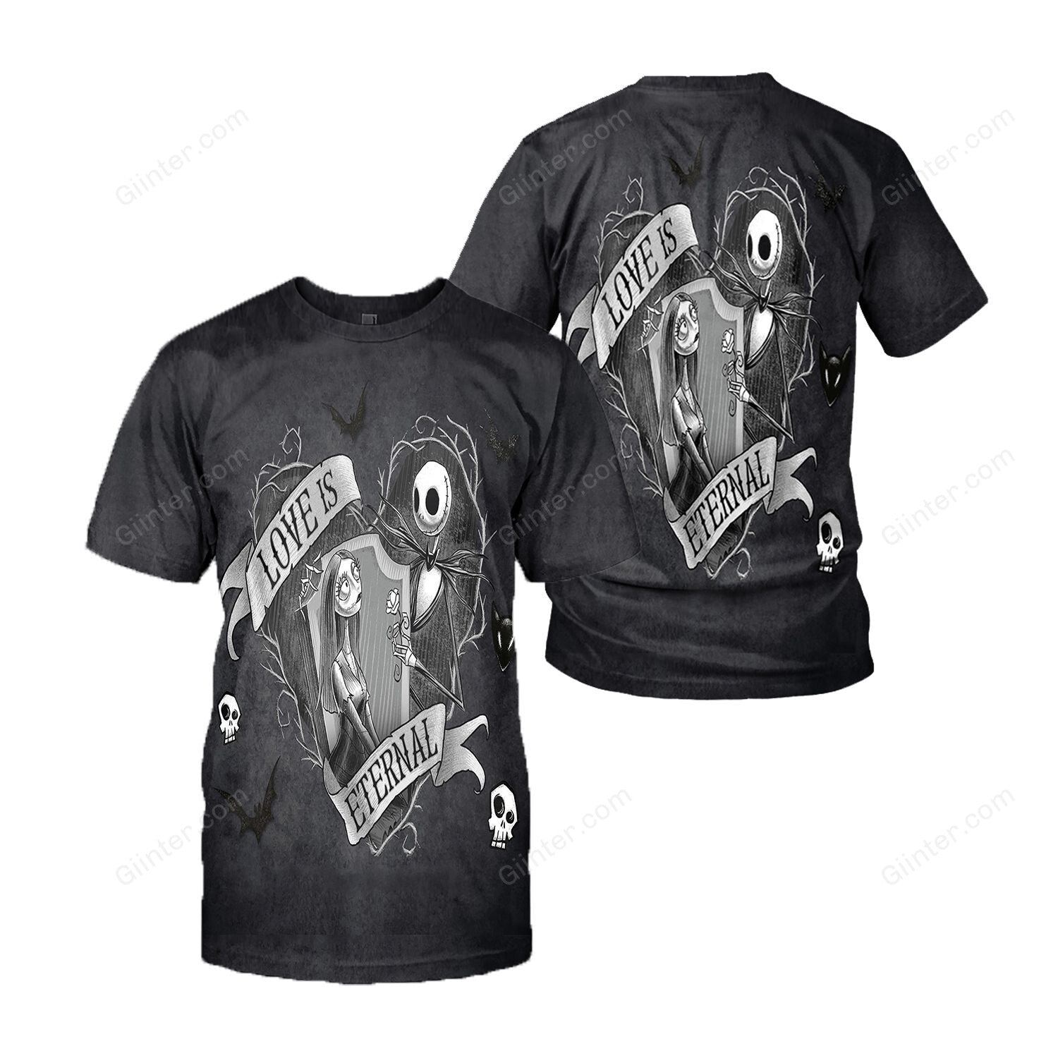 Unisex Jack Skellington 3D Hoodie 566