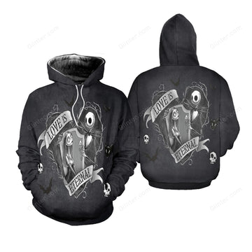 Unisex Jack Skellington 3D Hoodie 566
